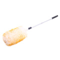 Super Soft Wool Duster with Bamboo Handle, Natural Finish